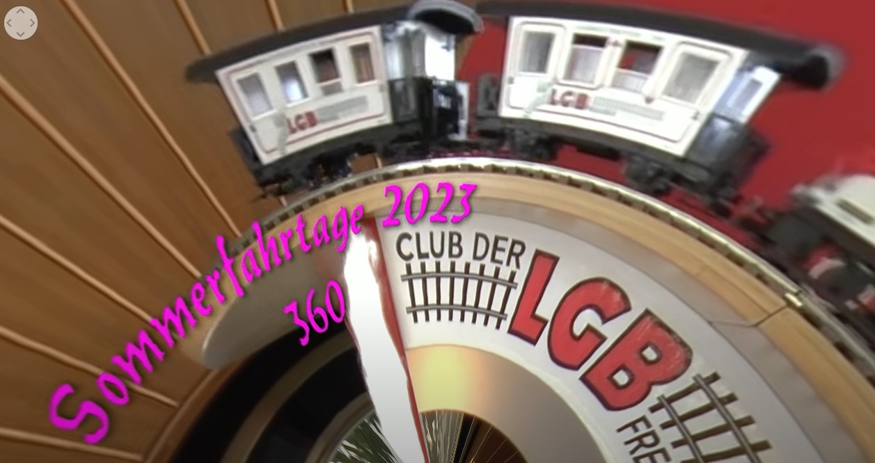360 Grad Video von unseren Sommerfahrtagen - Albula Linie 