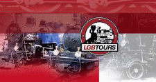 Logo unseres Club-Sponsors LGB Tours - John Rogers - anklicken und zu den fantastischen Reisen gelangen. 
