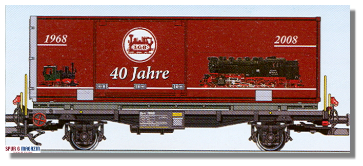 Gterwagen zum 40 Jhrigen Jubilum Nr. 40894 - Auflage 500 Stck. 