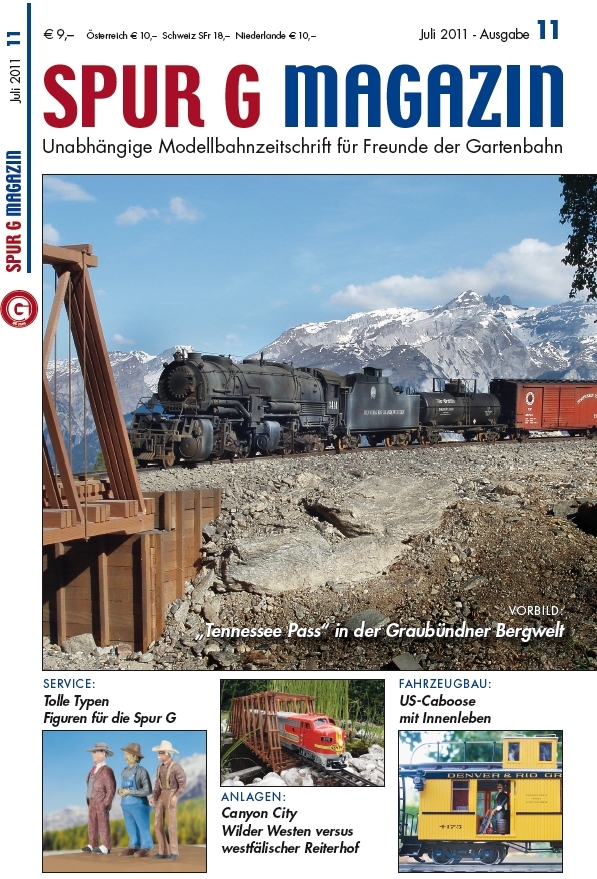 anklicken und es geht zum spur-g-magazin Ausgabe 11/2011
