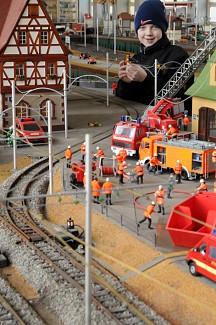 Wir frdern auch die Jugend durch Heranfhrung an das Modellbahnhobby mit praktischer Unterweisung. 