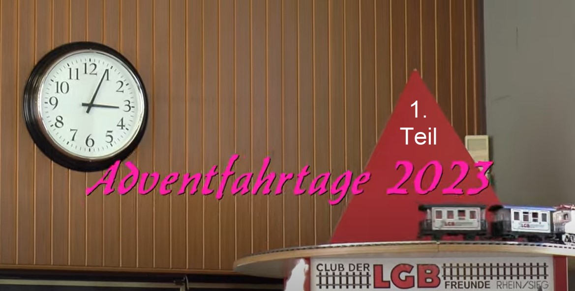 Film 1 von Dieter Grates zu unseren Adventsfahrtagen 2023