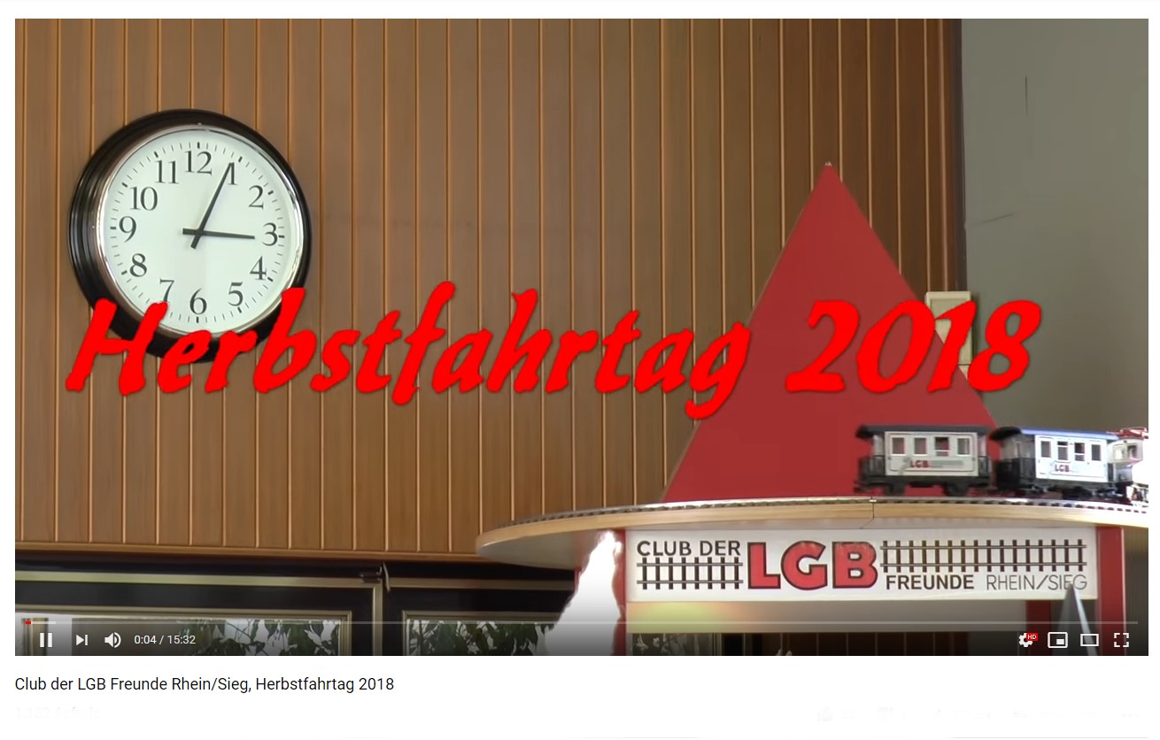 Hier geht es zu den Filmen von Dieter Grates - Herbstfahrtag 2018