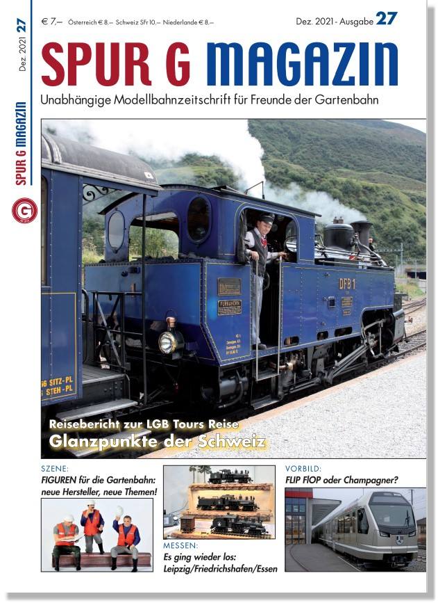 Unser Spur G Magazin Nr. 27- Ausgabe Dezember 2021