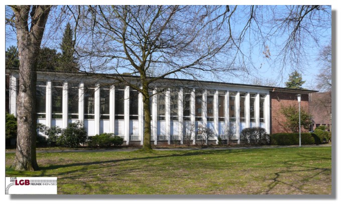 ein Schmuckstck - mit Hilfe der Mitglieder herausgeputzt - unser neues Clubdomizil LGB Freunde Rhein Sieg in Mnchengladbach! 