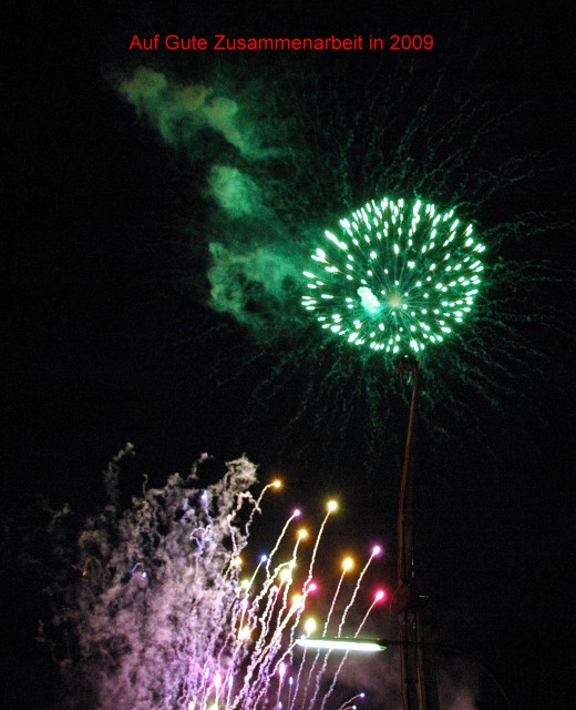 Feuerwerk fr den Club der LGB Freunde Rhein/Sieg e.V. - Fotograf: Stefan M. Khnlein 