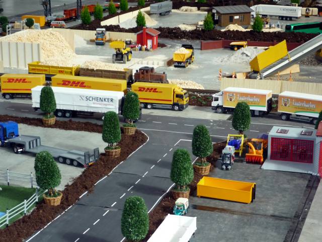 nicht nur Eisenbahnen imi G-Scale waren auf der Messe zu bewundern....