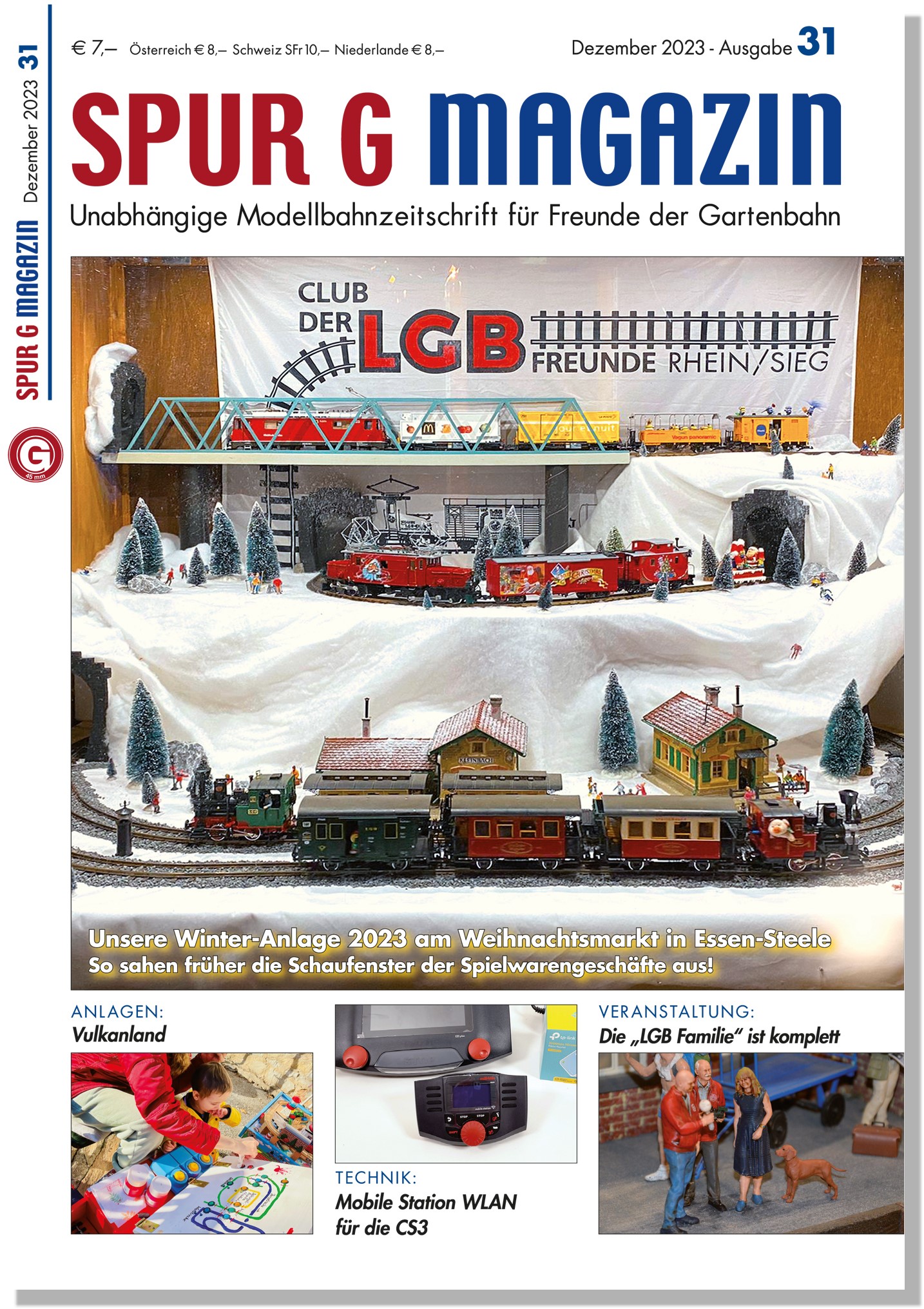 Spur G Magazin Nr. 31 - Dezember 2023 