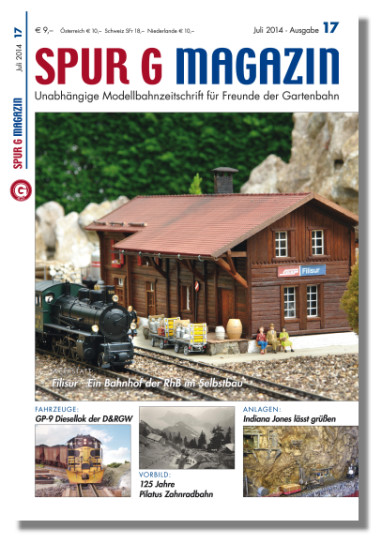 Spur G Magazin Nr. 17  - Ausgabe Juli 2014