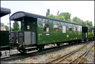 Personenwagen der Harzer Schmalspurbahn als LGB Modell Nr. 30740 in grn 