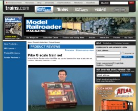 Model Railroader zeigt PIKO Starter Set im Video 