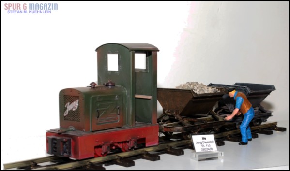BAUMANN: Jung Feldbahnlokomotive in der Größe IIe