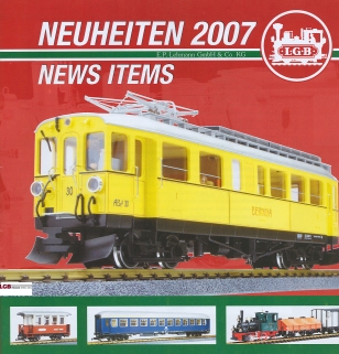 Neuheitenprospekt - Vorabzug - 2007 Frontseite 