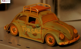herrlich gealteter VW Käfer im Maßstab für die Spur IIm. - zu verkaufen! 