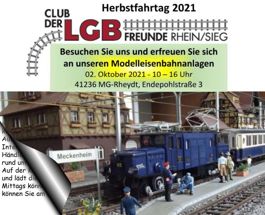 Einladung - Herbstfahrtag am 02. 10.2021 im Clubdomizil - anschlieend Jahreshauptversammlung