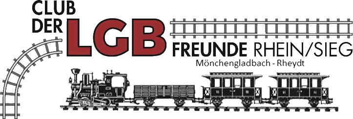 Club der LGB Freunde Rhein Sieg e.V. - unser Logo mit dem Clubzug. 
